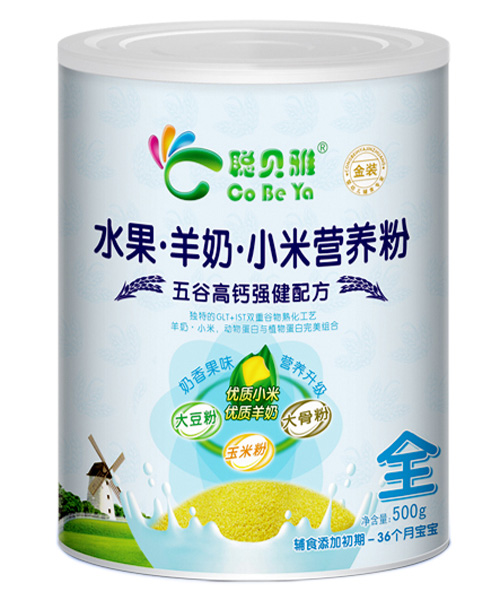 聰貝雅五谷高鈣強健配方小米營養粉