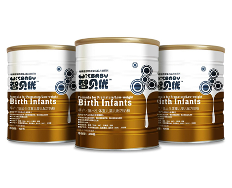 智貝優早產兒低體重奶粉