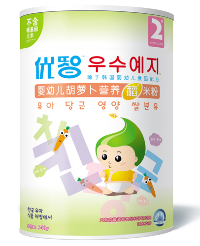 優智嬰幼兒胡蘿卜營養稻米粉