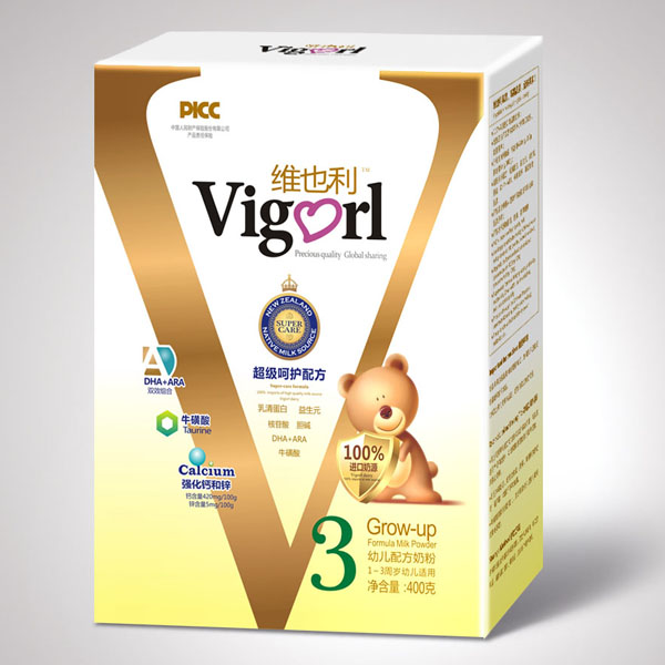 維也利超級(jí)呵護(hù)幼兒奶粉400g