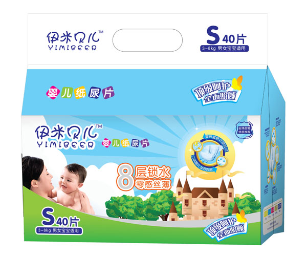 伊米貝兒嬰兒紙尿片S號40片