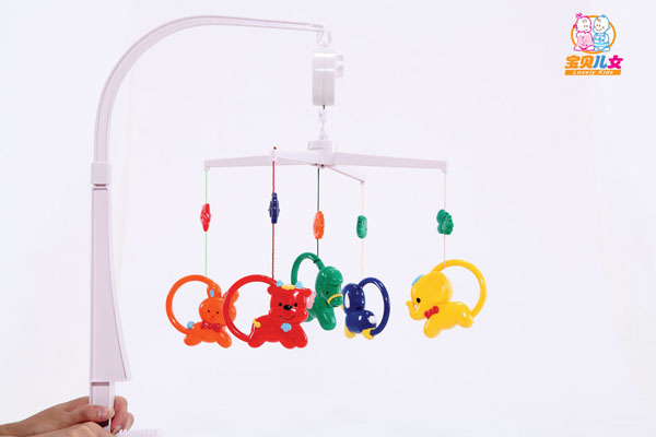 寶貝兒女動物床鈴