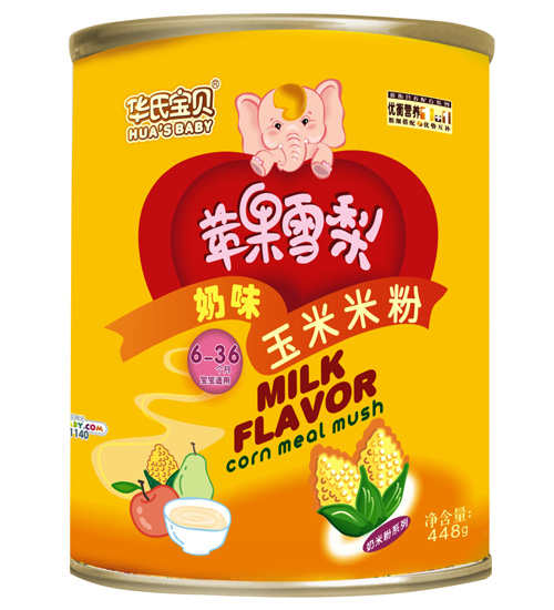 華氏寶貝蘋(píng)果雪梨玉米米粉
