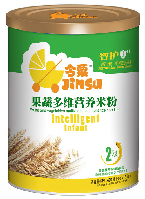 今粟果蔬多維營養米粉2段400g