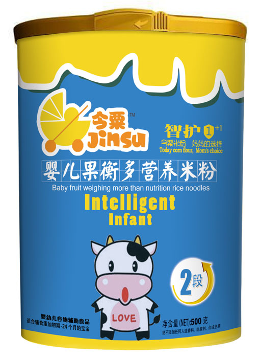 今粟嬰兒果衡多營養米粉2段500g