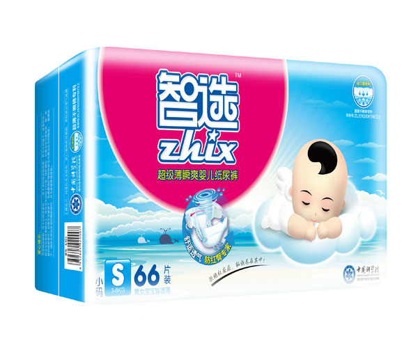 智選超級薄瞬爽嬰兒紙尿褲S