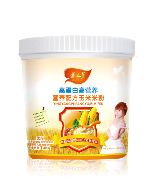 愛之藍高蛋白高營養營養配方玉米米粉