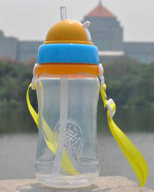 帝色福娃便攜式吸管學飲杯