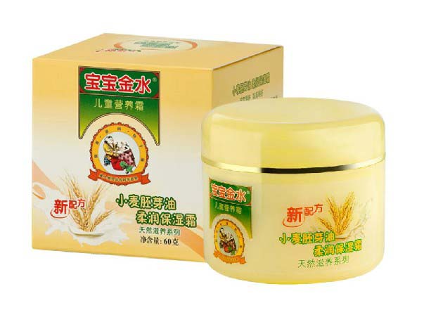 寶寶金水小麥胚芽油柔潤保濕霜60g