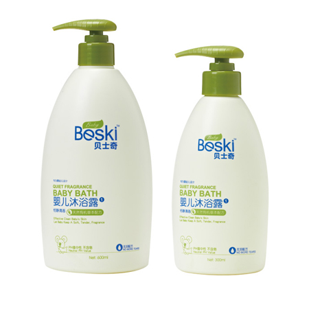貝士奇嬰兒沐浴露恬靜清香