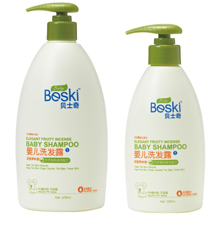 貝士奇嬰兒洗發露淡雅果香