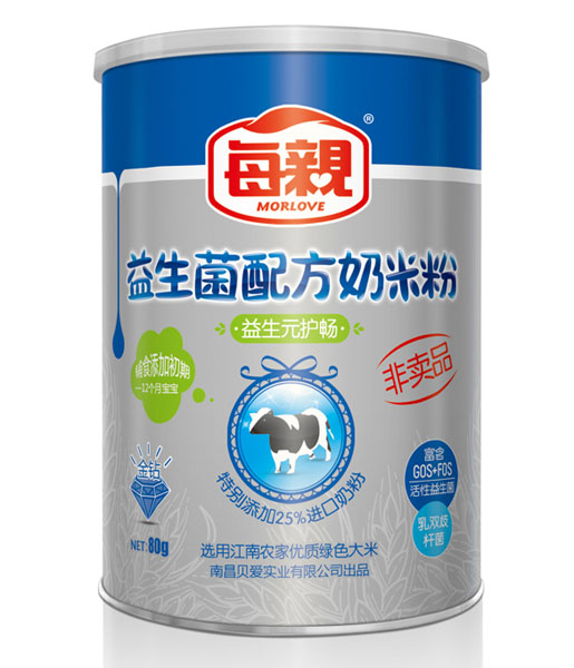 每親益生元護暢益生菌配方奶米粉