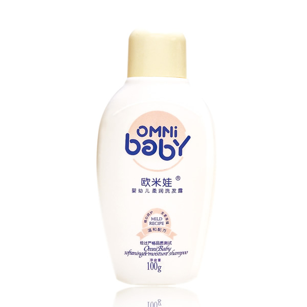 歐米娃嬰幼兒柔潤洗發露100g