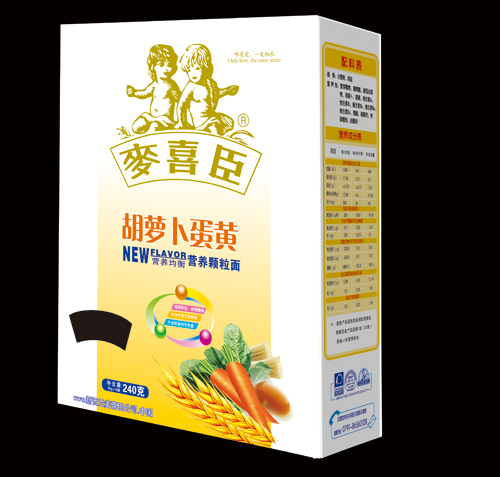 麥喜臣胡蘿卜蛋黃顆粒面條