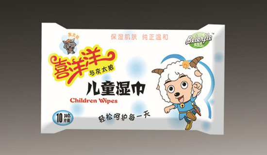 倍兒潔喜羊羊兒童濕巾