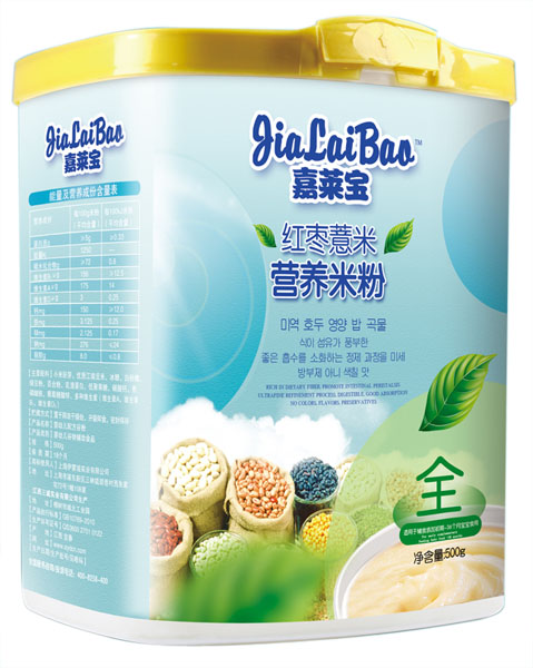 嘉萊寶紅棗薏米營養米粉