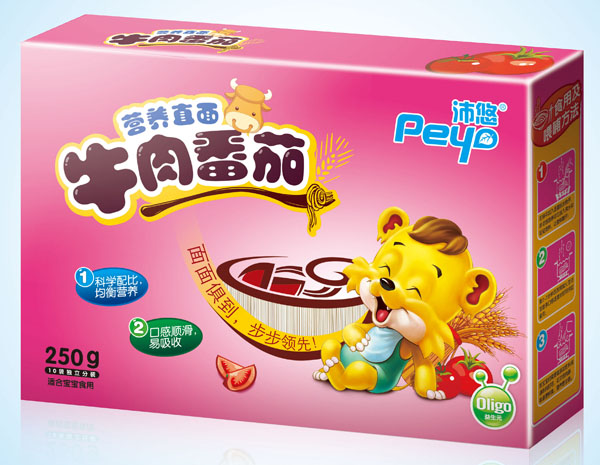 沛悠牛肉番茄營養直面250g