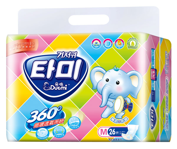 朵咪極薄超能吸嬰兒紙尿片M26片