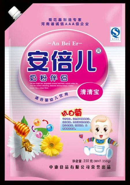 安倍兒奶粉伴侶清清寶350g