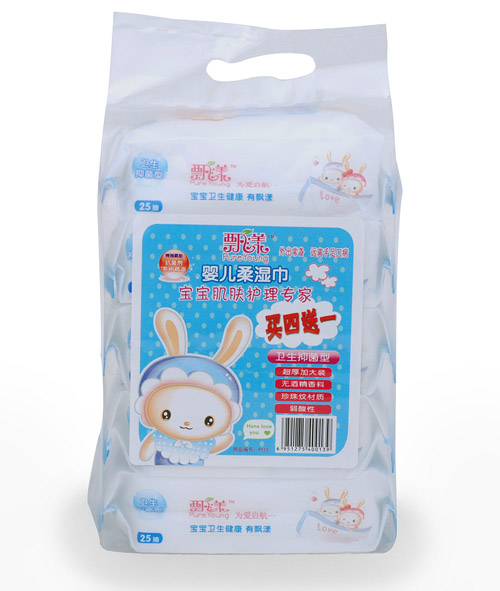 飄漾衛生抑菌型嬰兒柔濕巾