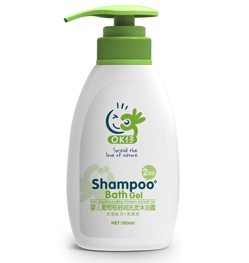 OK仔嬰兒葡萄柚洗發沐浴露