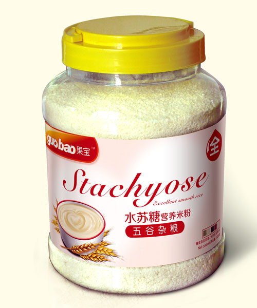 果寶五谷雜糧水蘇糖營養米粉