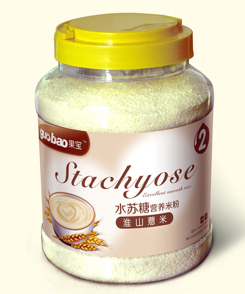 果寶淮山薏米水蘇糖營養米粉