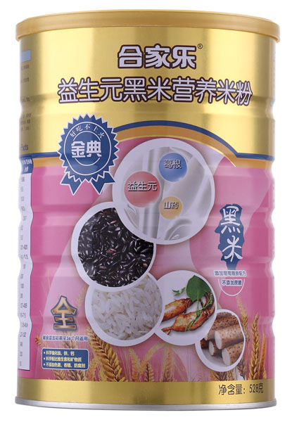 合家樂金典益生元黑米米粉全段