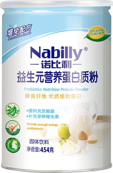 諾比利益生元營養蛋白質粉聽裝