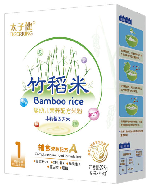 太子健輔食營(yíng)養(yǎng)配方竹稻米米粉盒裝