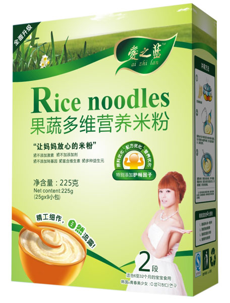 愛之藍果蔬多維營養米粉盒裝