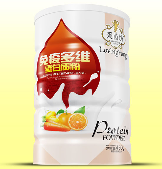 愛茵坊免疫多維蛋白質粉鐵聽450g