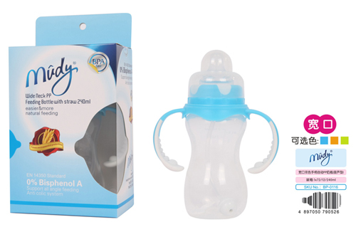 ���،����pɫ�ֱ��Ԅ�PP��ƿ(���J��)240ML