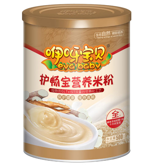 咿呀寶貝護腸寶營養米粉聽裝