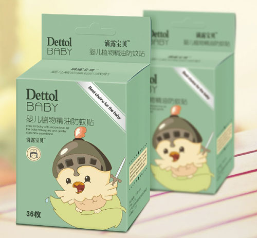 滴露寶貝嬰兒植物精油防蚊貼