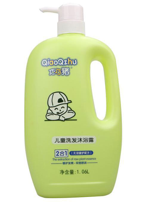 巧巧豬兒童二合一洗發沐浴露