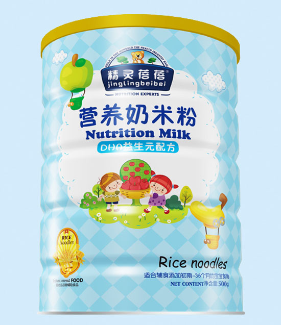 精靈蓓蓓DHA益生元配方營養奶米粉