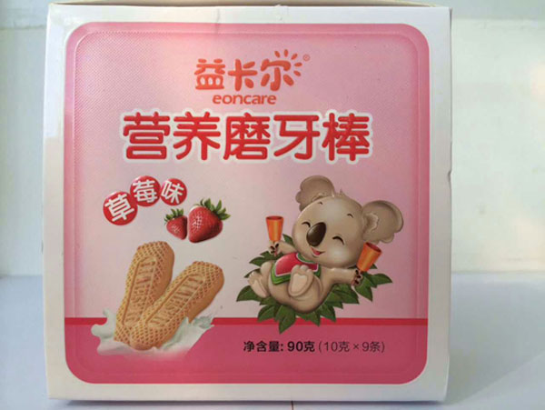 益卡爾營養磨牙棒草莓味