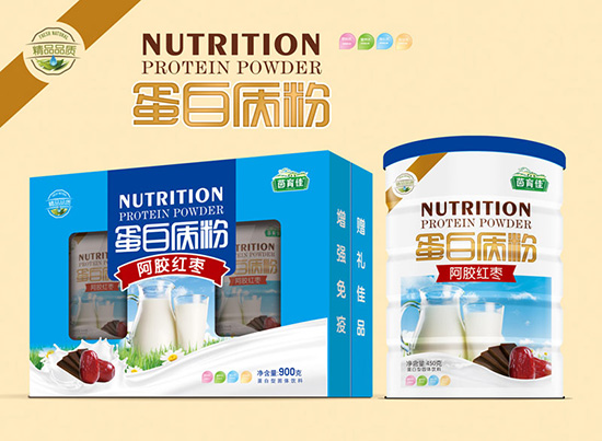 茵育佳阿膠紅棗蛋白質粉