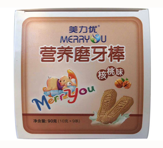 美力優核桃味營養磨牙棒