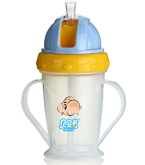 貝嬰奇雙耳自動學飲水杯Y333
