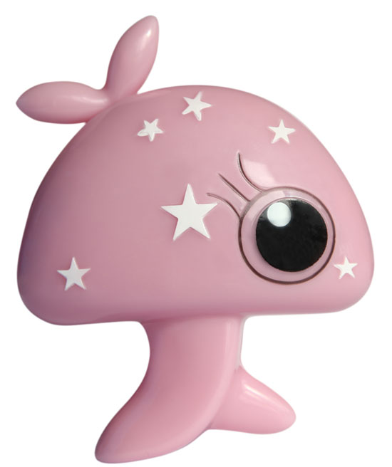 樂琪蘑菇點點夜燈粉色