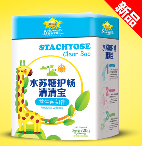 復件金盾愛嬰水蘇糖清清寶益生菌奶伴(聽)