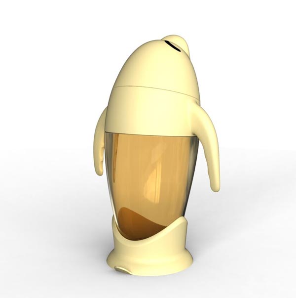 寶升新款抗菌納米奶瓶