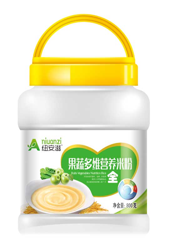 紐安滋果蔬多維營養(yǎng)米粉全段桶裝