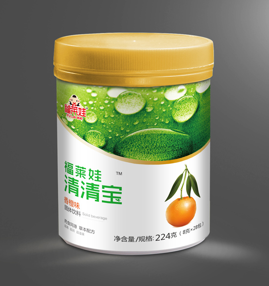 福萊娃香橙味清清寶聽裝