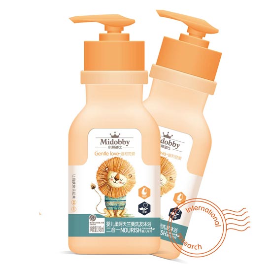 小獅多比嬰兒柔呵天蘭葵洗發沐浴二合一248ML