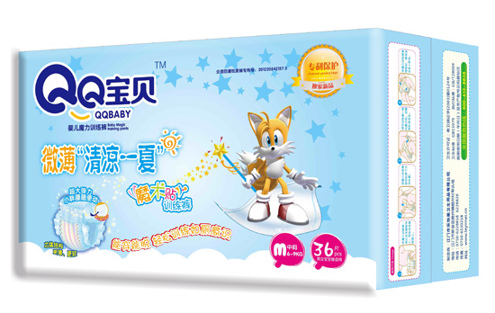 QQ寶貝微薄訓練褲M36片