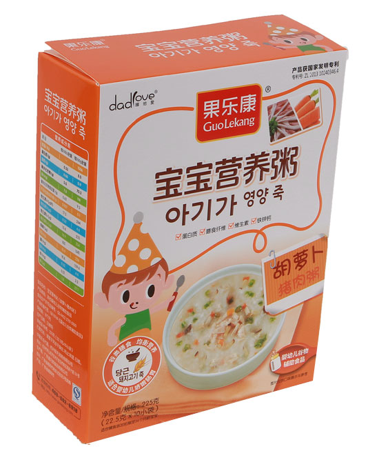 果樂康胡蘿卜豬肉營養粥