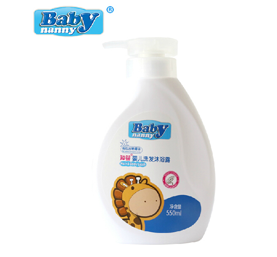 知嬰嬰兒有機谷物洗發沐浴露